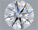 Lab Grown Diamond 1.53 Carats, Round with Ideal Cut, E Color, VS1 Clarity and Certified by IGI