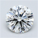Diamante Natural 1.77 quilates, Redondo , Color G, claridad VVS1 y certificado GIA