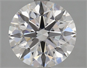 Lab Grown Diamond 3.13 Carats, Round with Ideal Cut, D Color, FL Clarity and Certified by IGI
