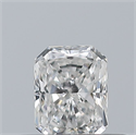 Diamante Natural 0.23 quilates, Radiante , Color E, claridad VVS2 y certificado GIA