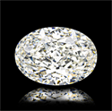 Natural Diamond 5.02 Carats, Oval with  Cut, I Color, SI1 Clarity and Certified by GIA