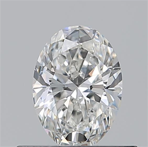 Picture of Natural Diamond 0.50 Carats, Oval with  Cut, F Color, VS1 Clarity and Certified by GIA