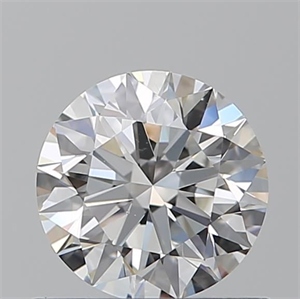 Picture of Natural Diamond 0.74 Carats, Round with Excellent Cut, G Color, VS2 Clarity and Certified by GIA
