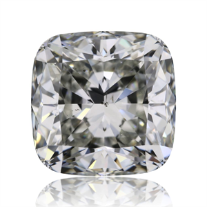 Foto Diamante Natural 2.22 quilates, Del cojín , Color I, claridad SI1 y certificado GIA de