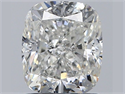 Natural Diamond 1.51 Carats, Cushion with  Cut, I Color, SI2 Clarity and Certified by GIA