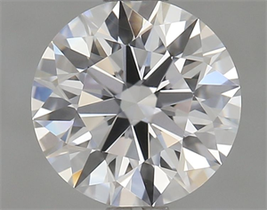 Picture of Lab Grown Diamond 0.96 Carats, Round with Ideal Cut, D Color, VVS2 Clarity and Certified by IGI