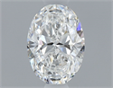 Diamante Natural 0.42 quilates, Ovalado , Color F, claridad VS1 y certificado GIA