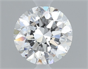 Natural Diamond 0.70 Carats, Round with Very Good Cut, F Color, SI2 Clarity and Certified by GIA