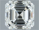Diamante Natural 1.60 quilates, Asscher , Color H, claridad IF y certificado IGI
