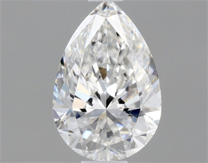 Foto Diamante Natural 0.50 quilates, De pera , Color E, claridad VVS1 y certificado GIA de