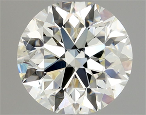 Picture of Natural Diamond 0.75 Carats, Round with Excellent Cut, L Color, SI1 Clarity and Certified by GIA