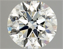 Diamante Natural 0.75 quilates, Redondo , Color L, claridad SI1 y certificado GIA