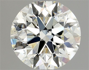 Picture of Natural Diamond 0.75 Carats, Round with Excellent Cut, L Color, SI1 Clarity and Certified by GIA