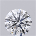 Lab Grown Diamond 1.51 Carats, Round with Ideal Cut, D Color, VVS2 Clarity and Certified by IGI