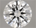 Natural Diamond 0.71 Carats, Round with Excellent Cut, E Color, VVS1 Clarity and Certified by GIA