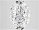 Natural Diamond 4.04 Carats, Oval with  Cut, D Color, FL Clarity and Certified by GIA