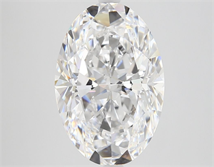 Picture of Natural Diamond 4.04 Carats, Oval with  Cut, D Color, FL Clarity and Certified by GIA