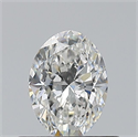 Diamante Natural 0.50 quilates, Ovalado , Color G, claridad VS2 y certificado GIA