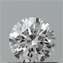 Diamante Natural 0.41 quilates, Redondo , Color E, claridad VVS2 y certificado GIA