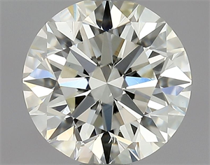 Foto Diamante Natural 0.70 quilates, Redondo , Color K, claridad VS2 y certificado GIA de