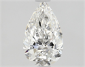 Natural Diamond 0.82 Carats, Pear with  Cut, E Color, SI1 Clarity and Certified by GIA