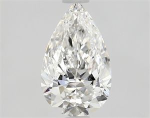Picture of Natural Diamond 0.82 Carats, Pear with  Cut, E Color, SI1 Clarity and Certified by GIA