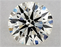 Natural Diamond 0.47 Carats, Round with Excellent Cut, J Color, VVS2 Clarity and Certified by GIA
