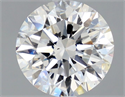 Natural Diamond 2.12 Carats, Round with Excellent Cut, E Color, SI1 Clarity and Certified by GIA