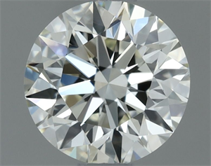 Picture of Natural Diamond 0.70 Carats, Round with Excellent Cut, K Color, VVS1 Clarity and Certified by IGI