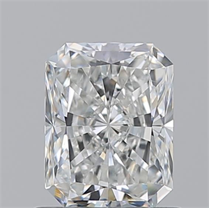 Picture of Natural Diamond 1.01 Carats, Radiant with  Cut, G Color, VS2 Clarity and Certified by GIA