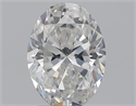 Natural Diamond 1.50 Carats, Oval with  Cut, G Color, SI2 Clarity and Certified by GIA