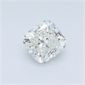 Diamante Natural 0.40 quilates, Del cojín , Color H, claridad VS1 y certificado GIA