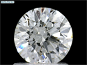 Natural Diamond 1.07 Carats, Round with Very Good Cut, J Color, I1 Clarity and Certified by GIA