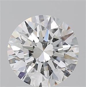 Foto Diamante Natural 1.80 quilates, Redondo , Color G, claridad SI1 y certificado GIA de