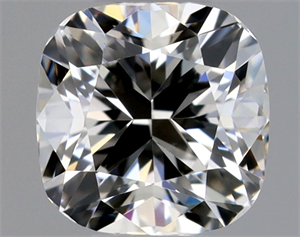 Picture of Natural Diamond 0.43 Carats, Cushion with  Cut, J Color, VVS1 Clarity and Certified by GIA