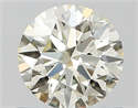 Diamante Natural 0.70 quilates, Redondo , Color K, claridad VVS2 y certificado IGI