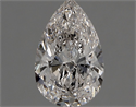 Natural Diamond 0.85 Carats, Pear with  Cut, G Color, IF Clarity and Certified by GIA