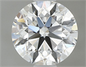 Diamante Natural 0.70 quilates, Redondo , Color D, claridad VS2 y certificado GIA
