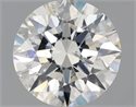 Natural Diamond 1.01 Carats, Round with Excellent Cut, H Color, SI2 Clarity and Certified by GIA