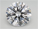 Lab Grown Diamond 3.04 Carats, Round with Excellent Cut, E Color, VVS2 Clarity and Certified by GIA
