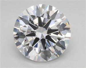 Picture of Lab Grown Diamond 3.04 Carats, Round with Excellent Cut, E Color, VVS2 Clarity and Certified by GIA