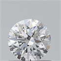Diamante Natural 0.70 quilates, Redondo , Color D, claridad SI1 y certificado GIA