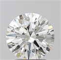Diamante Natural 2.01 quilates, Redondo , Color H, claridad SI1 y certificado GIA