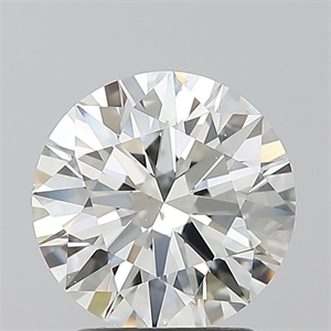 Foto Diamante Natural 2.01 quilates, Redondo , Color H, claridad SI1 y certificado GIA de