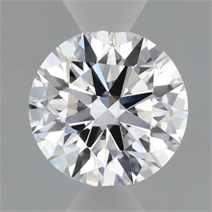 Picture of Lab Grown Diamond 1.08 Carats, Round with Ideal Cut, D Color, VVS2 Clarity and Certified by IGI