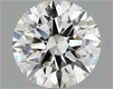 Lab Grown Diamond 1.46 Carats, Round with Ideal Cut, F Color, VS2 Clarity and Certified by IGI