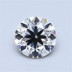 Picture of Natural Diamond 0.90 Carats, Round with Very Good Cut, I Color, VS2 Clarity and Certified by GIA