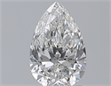 Natural Diamond 1.25 Carats, Pear with  Cut, E Color, SI2 Clarity and Certified by GIA