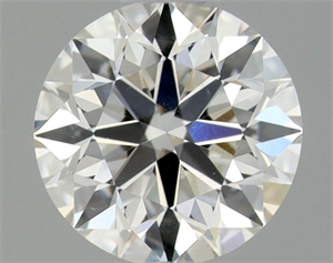 Foto Diamante Natural 0.43 quilates, Redondo , Color G, claridad SI1 y certificado GIA de