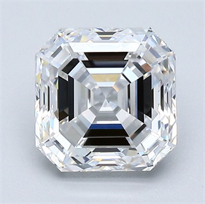 Picture of Natural Diamond 2.02 Carats, Asscher with  Cut, D Color, VS2 Clarity and Certified by GIA